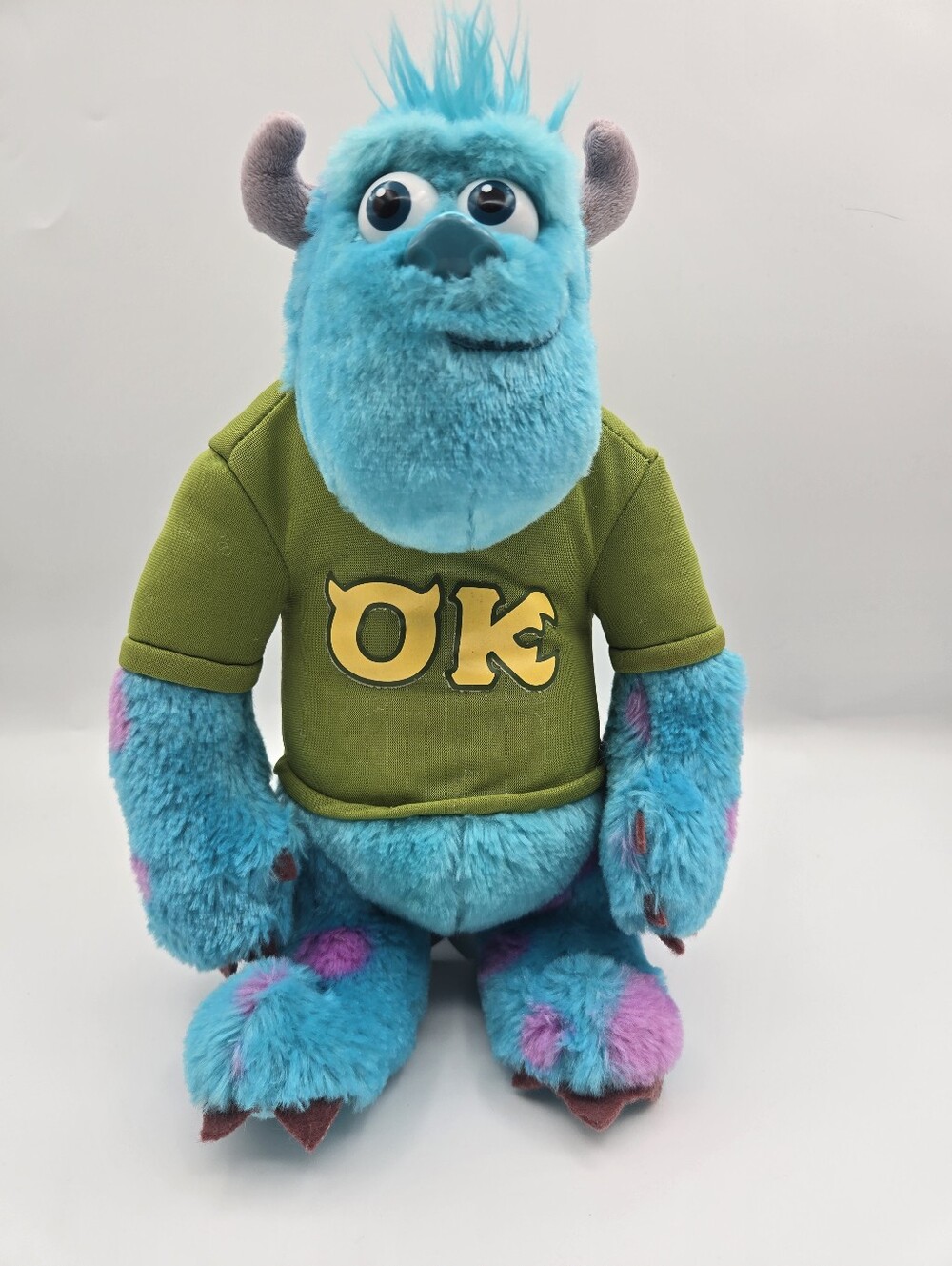 Disney Monsters Inc University Talking Sulley 12" Plush Toy Pixar